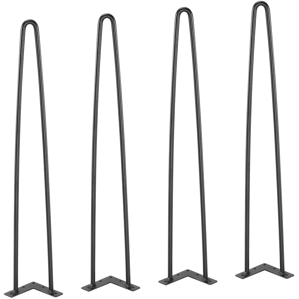 28' Hairpin Furniture Legs Metal Home DIY Projects For Nightstand Coffee - Image 3