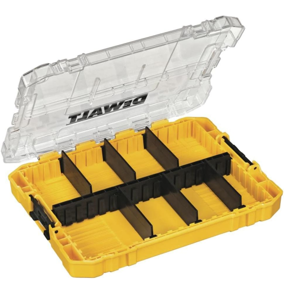 Medium 8 Compartments Small Parts Organizer Portable Tough Case Screw Organizer - Image 4