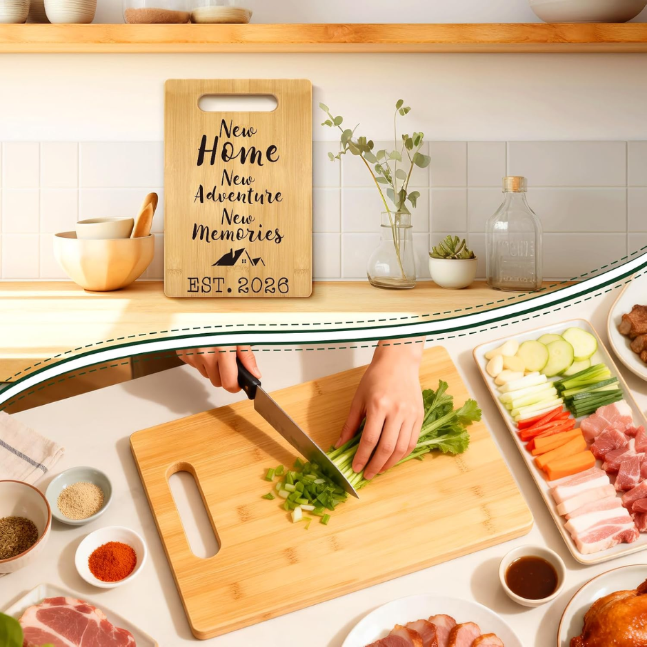 Housewarming Gifts New Home Cutting Board 2026 Apartment Gift Idea New - Image 2