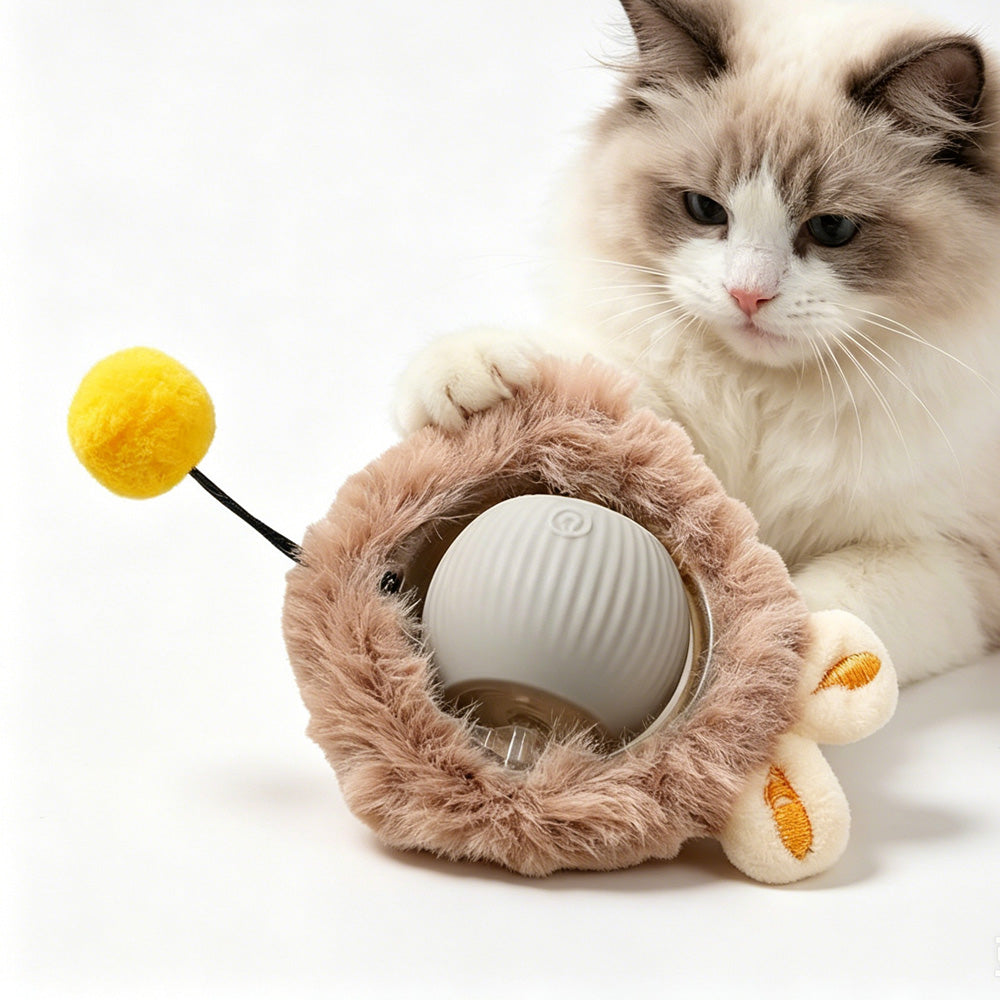 Electric Dog Cat Ball Toy Indoor Large And Small Cat Dog Interactive - Image 3