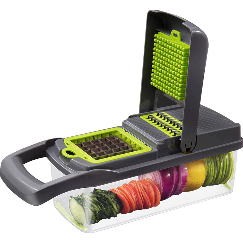 16 In 1 Vegetable Chopper Fruit Salad Mandolin Slicer Food Dicer Cutter Peeler - Image 5