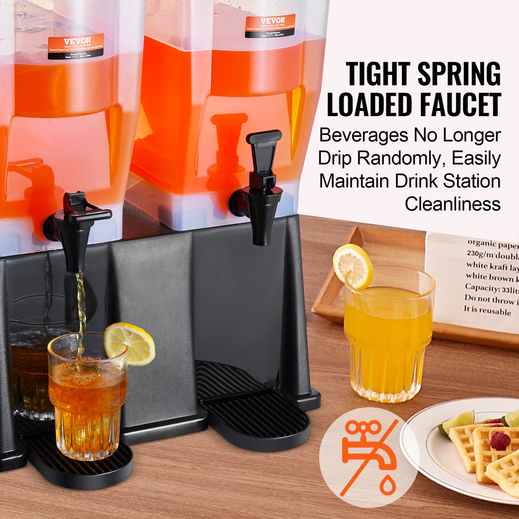 Beverage Dispenser Gallon Drink Dispensers For Parties Plastic Juice - Dimensions and Specifications