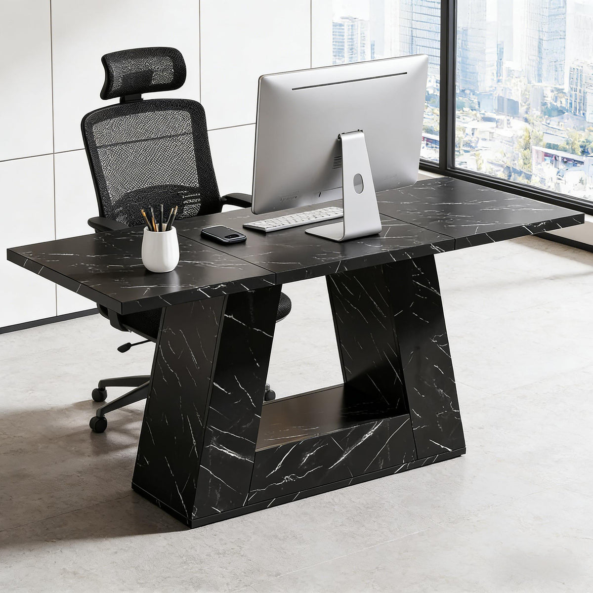 Spacious Executive Office Desk