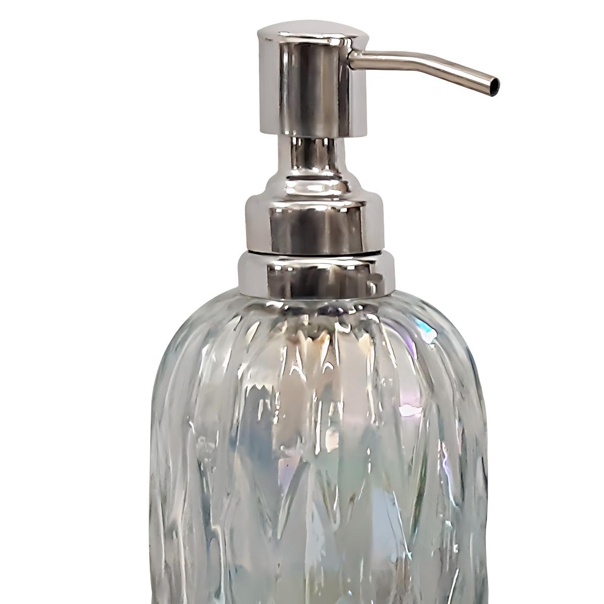 Glass Liquid Soap Dispenser Pump Bottle Bathroom Vanity Kitchen Sink Holds - Image 5