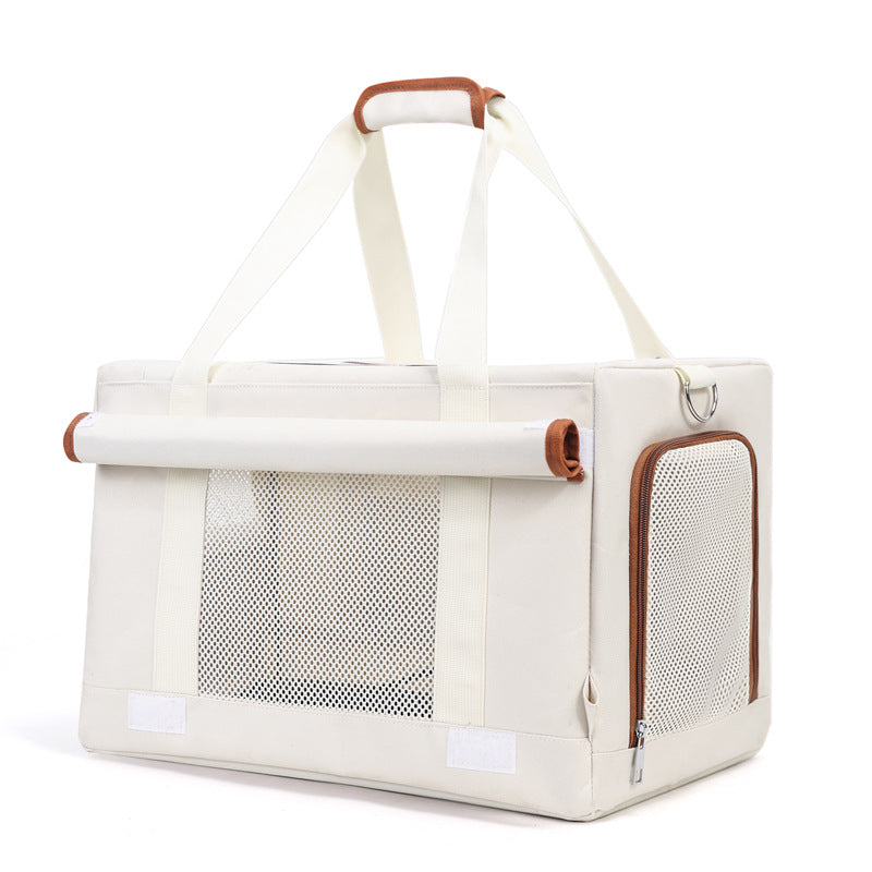 Pet Trolley Double deck Bus Luggage Cat Bag Portable - Image 4