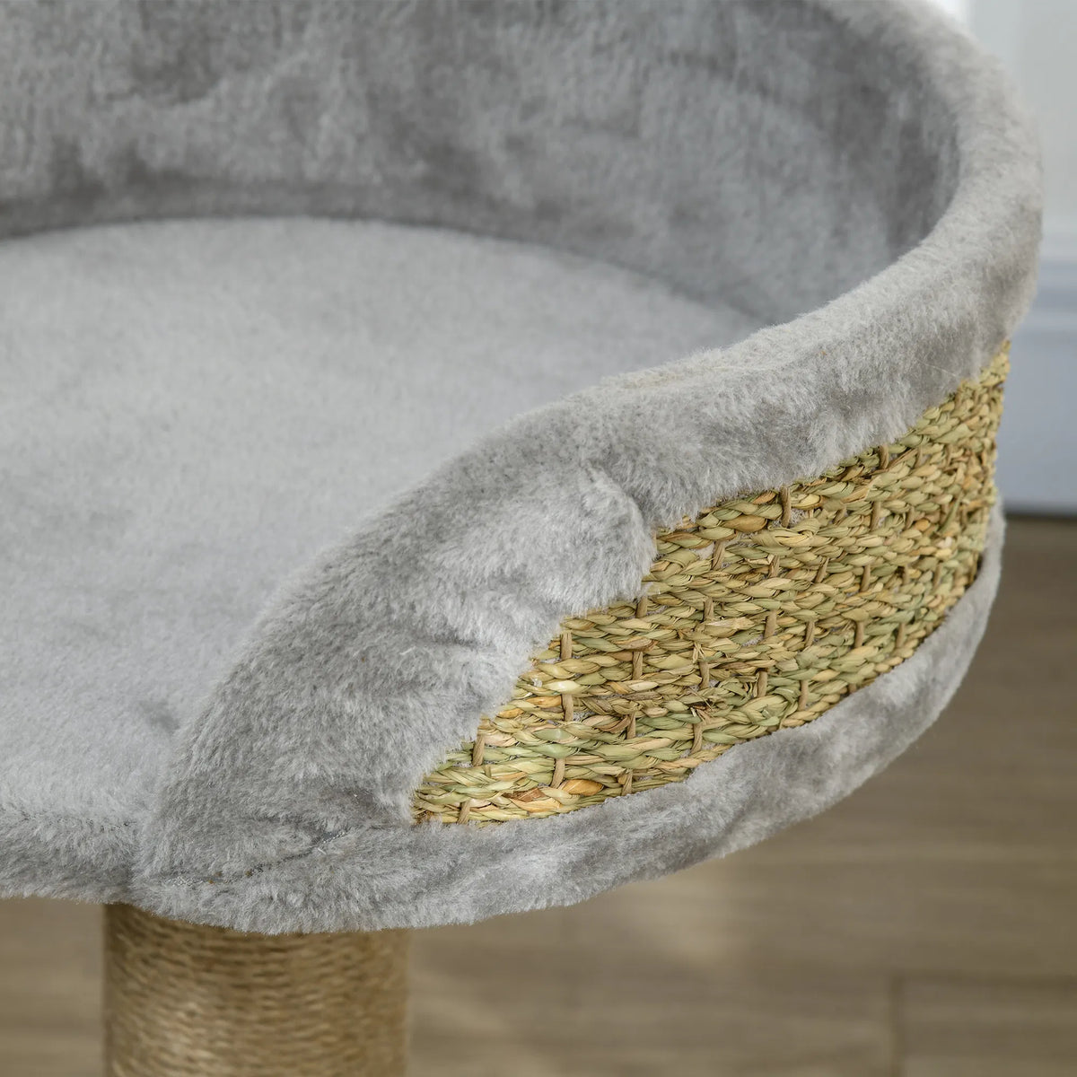 Cat Tree with Scratching Post Toy Ball Perch Small Cat Tower for Indoor Cats - Image 2