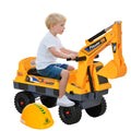 No Power Ride On Excavator Construction Digger Multi Functional Truck Toy with