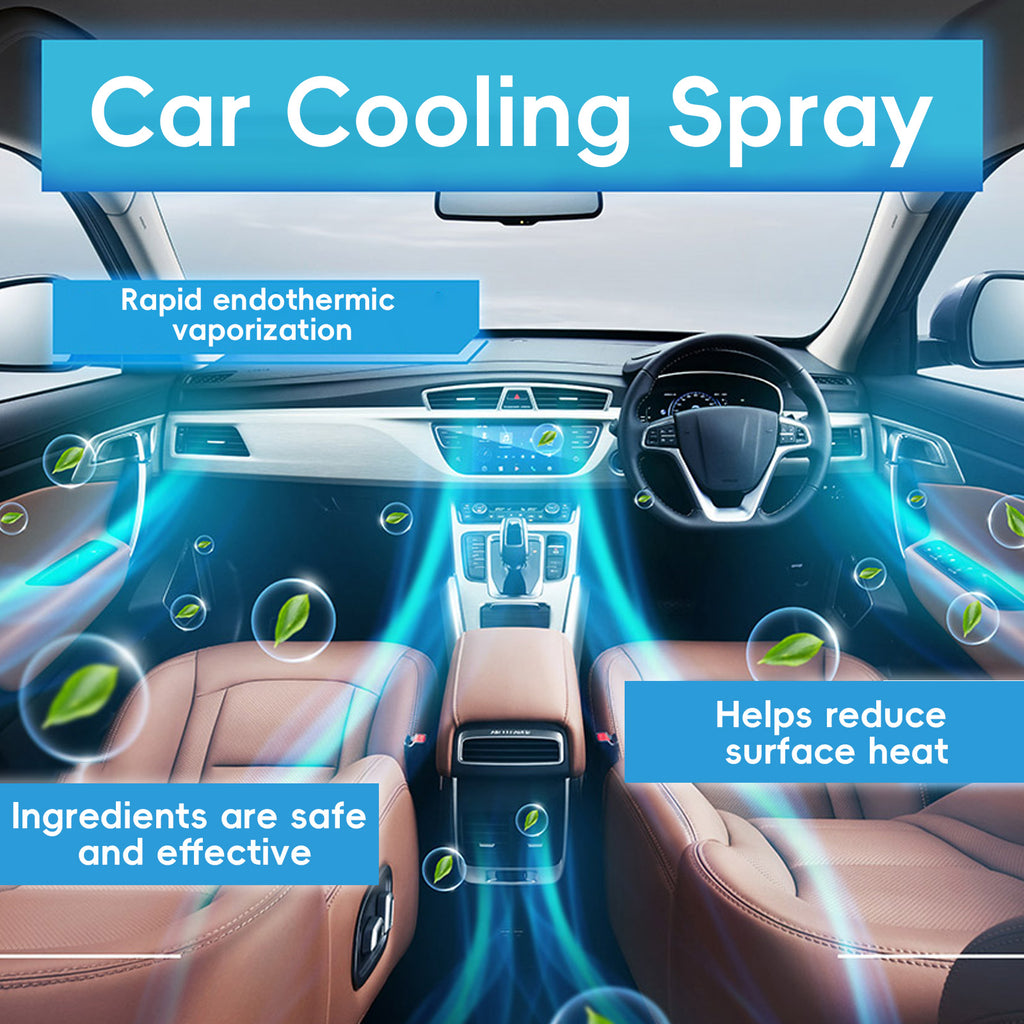 Cooling Spray Summer Interior Heat Reduction Car Coolant - Image 2
