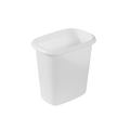 1.5 Gallon Vanity Trash Can Wastebasket 6 Quart Compact Garbage Bin For