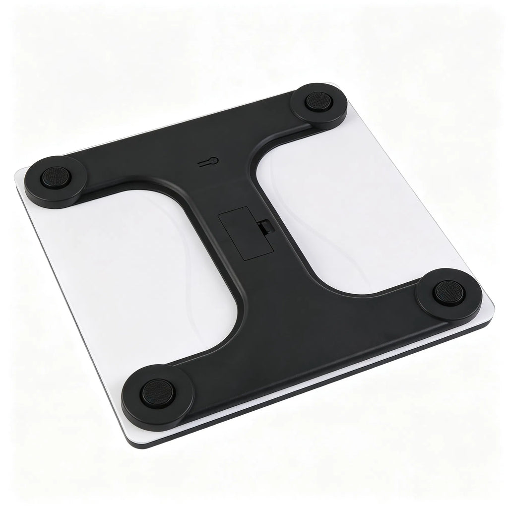 Slim Waist Pattern Personal Scale White - Image 2