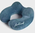 embroidered memory foam shaped neck in use lifestyle