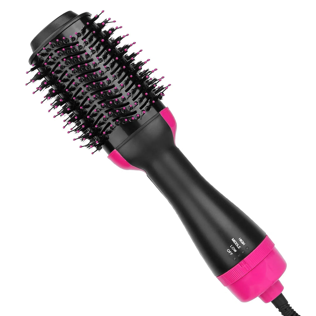 4 In 1 Hot Hair Brush Hair Dryer Volumizer Brush Dryer Comb For Straightening - Image 2