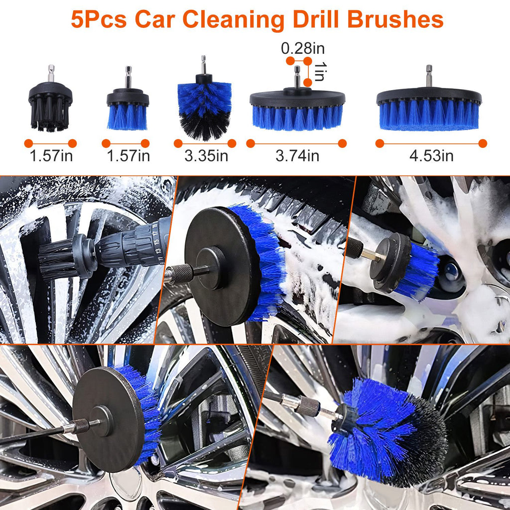 26pcs car detailing brush kit product angle 10