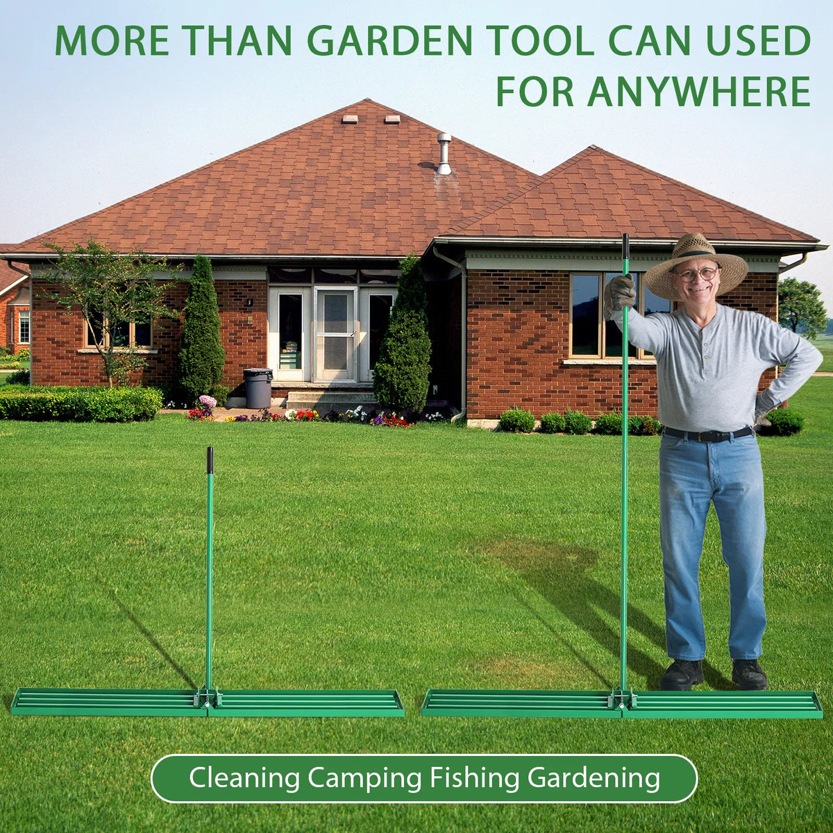 48*9.8*75inch Lawn Leveling Rake - Image 2