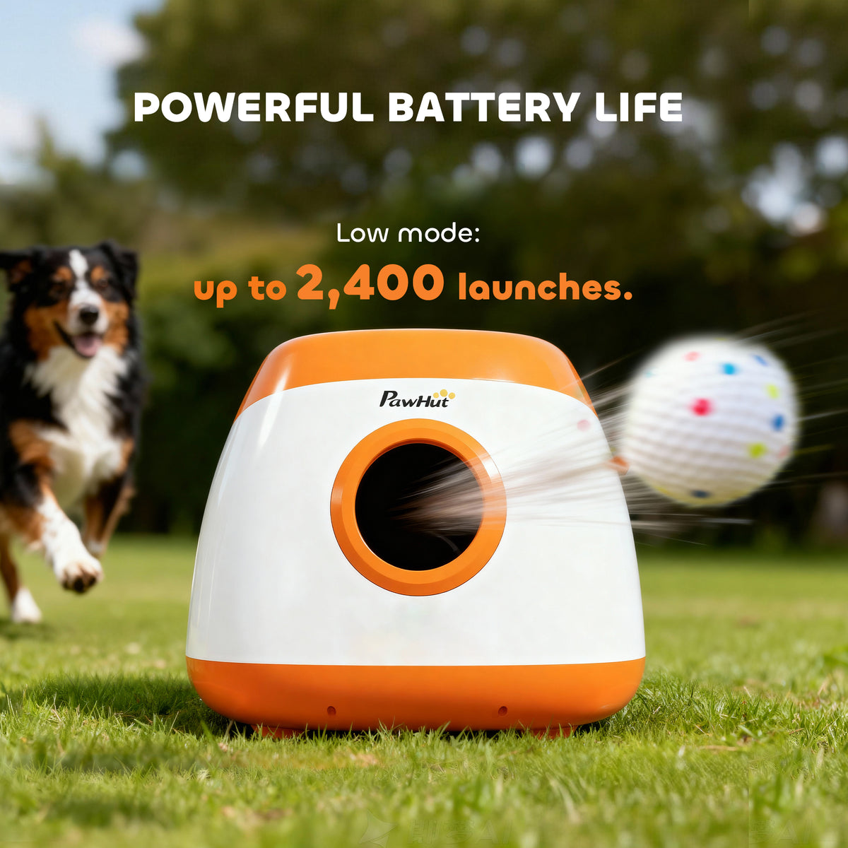 Automatic Dog Ball Launcher with 26 80 FT Distance Automatic Ball Launcher for - Image 2
