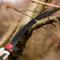 24ft Manual Pole Saw Lightweight Tree Trimmers Long Handle Pruner Set Sharp