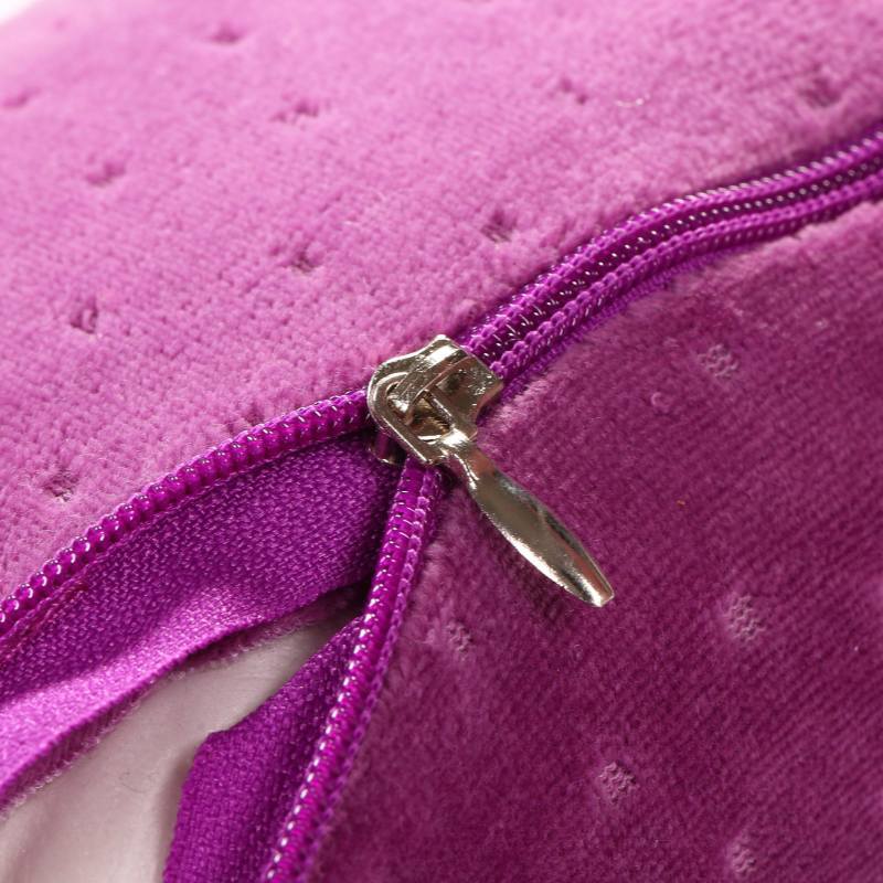 memory foam shaped pillow neck dimensions and features
