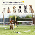 4 Piece Dog Agility Training Equipment for Dog Agility Course with Adjustable