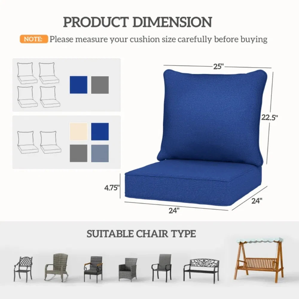 Seat Cushion(Only includes 4 cushions)