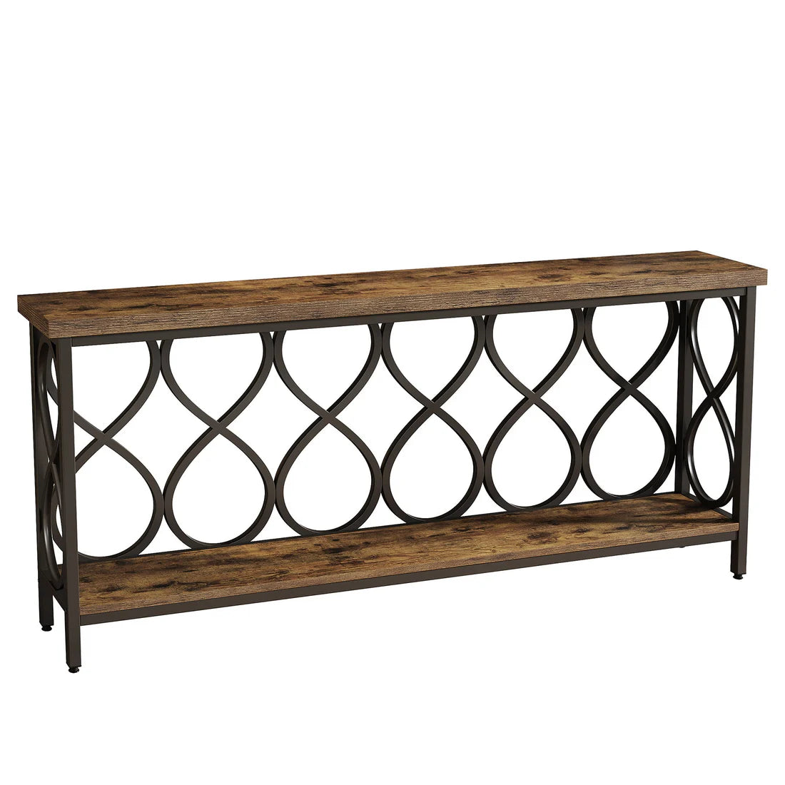 Two-Tier Plant Stand Console Table