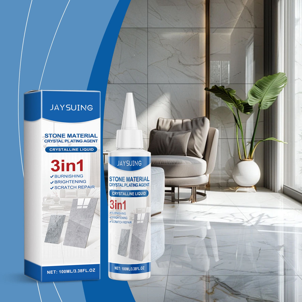 JAYSUING Stone Surface Care Coating 100 ml / 1 Bottle - Image 2