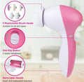 facial cleansing brush face spin dimensions and features