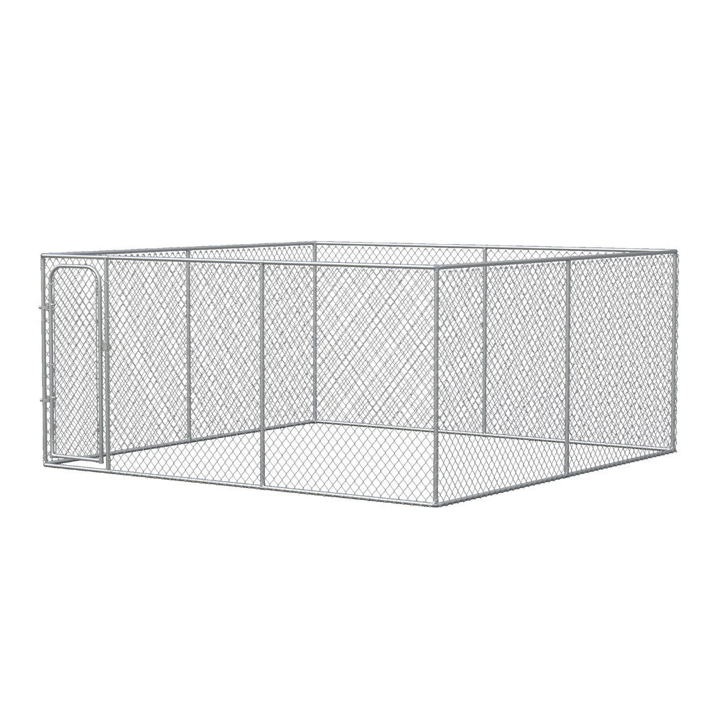 172.2 Sq. Ft. Dog Playpen Outdoor with Galvanized Steel Frame for Small and