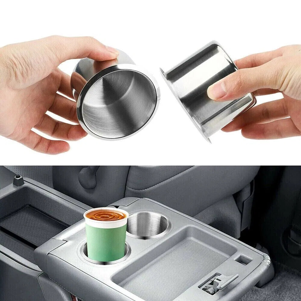 Universal Stainless Steel Cup Drink Holders For Car Boat Truck Marine Camper RV - Image 4