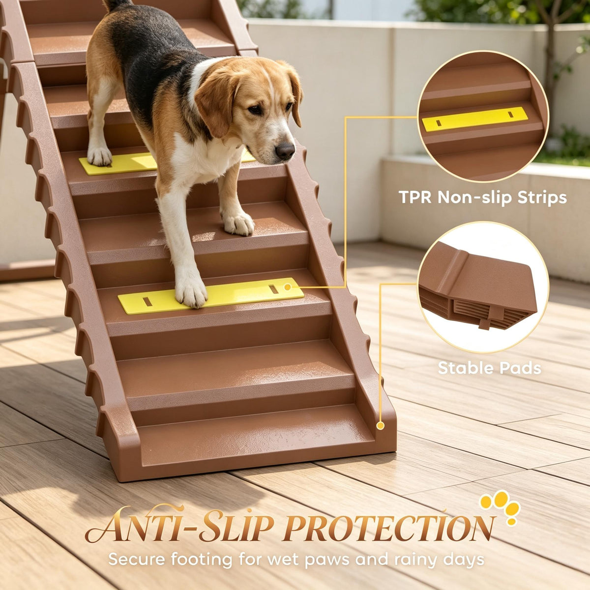 foldable dog stairs ramp for detail and structure