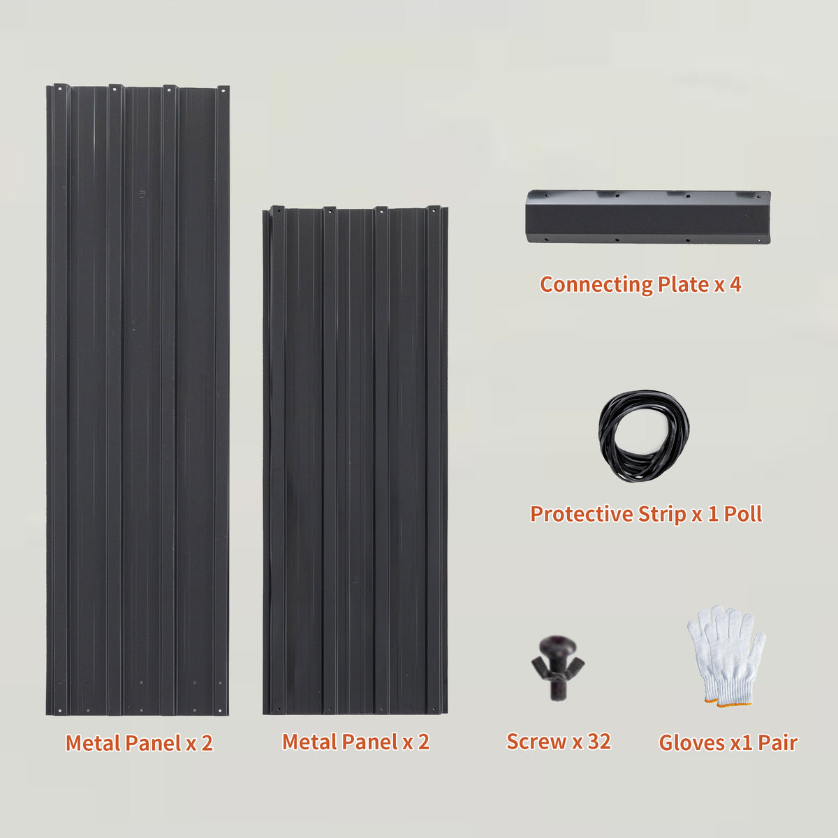 4x3x1ft Metal Raised Garden Bed Deep Root Outdoor Galvanized Planter Box Patio - Image 5