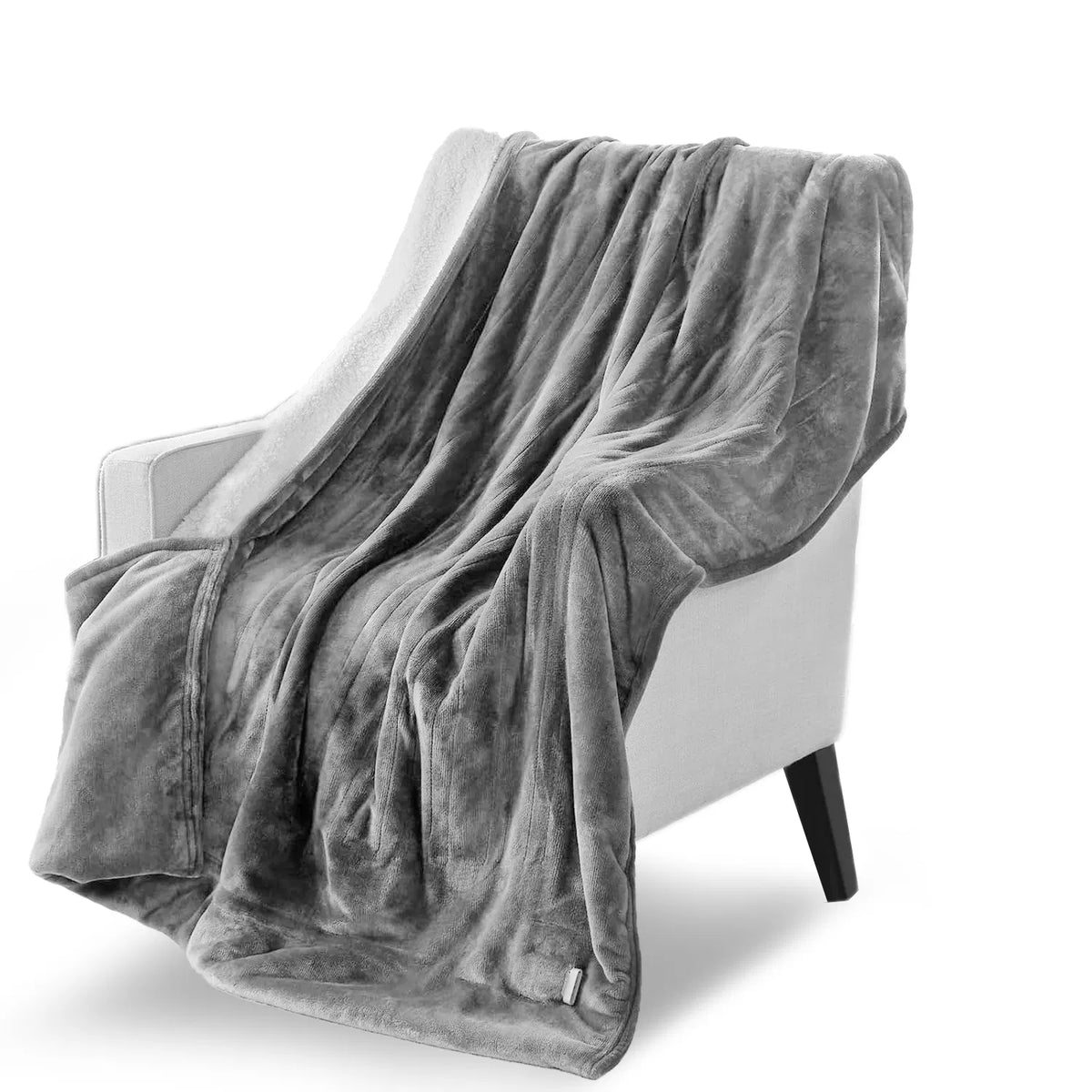 Electric Heated Fleece Heated Blanket with 10 Heating Levels 10 Hours Auto Off - Image 5