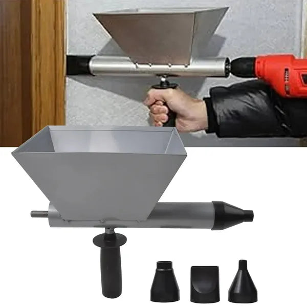 Easy to Use Cement Sprayer Gun With 4 Interchangeable Nozzles Stainless - Image 5