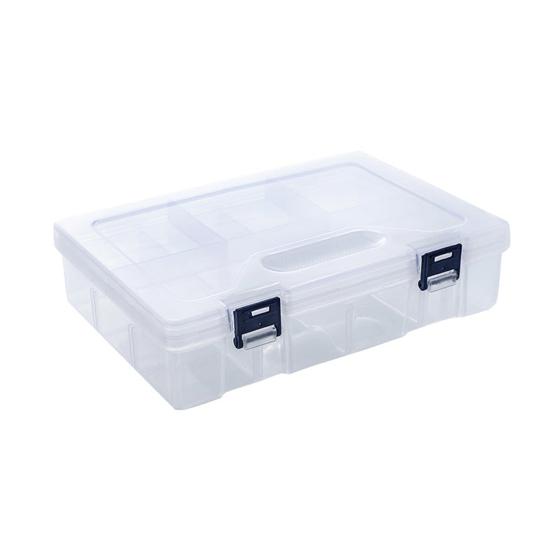double layer grid detachable transparent packaging and components