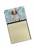 Liver And White Brittany Coworker Watercolor Sticky Note Holder Refillable - Image 8