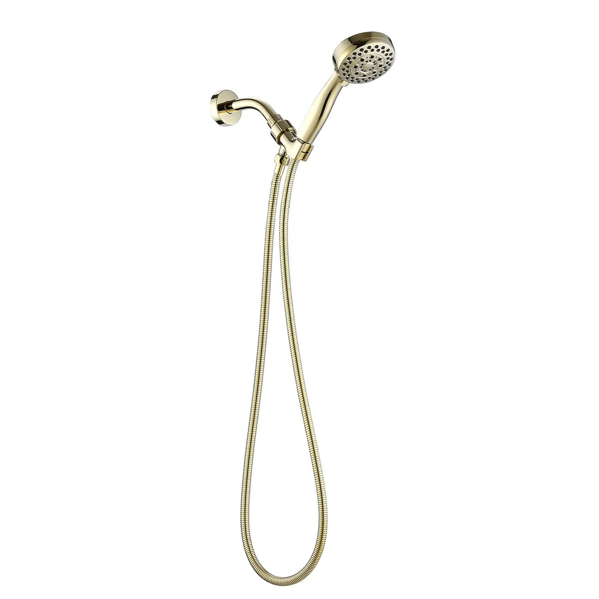 Handheld Shower Head with Hose High Pressure Shower Heads Gold - Image 5
