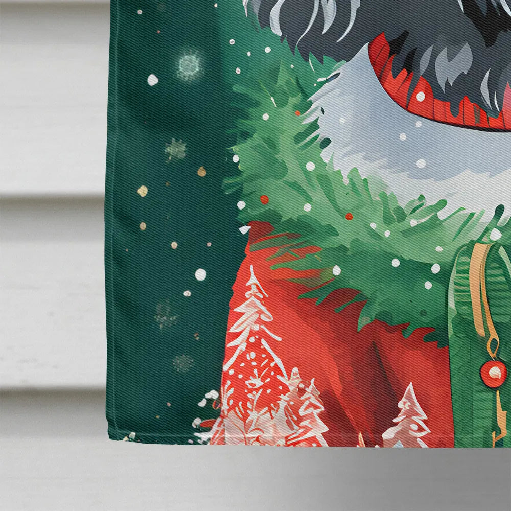 Portuguese Water Dog Christmas House Flag Large Porch Sleeve Pole Decorative - Image 6