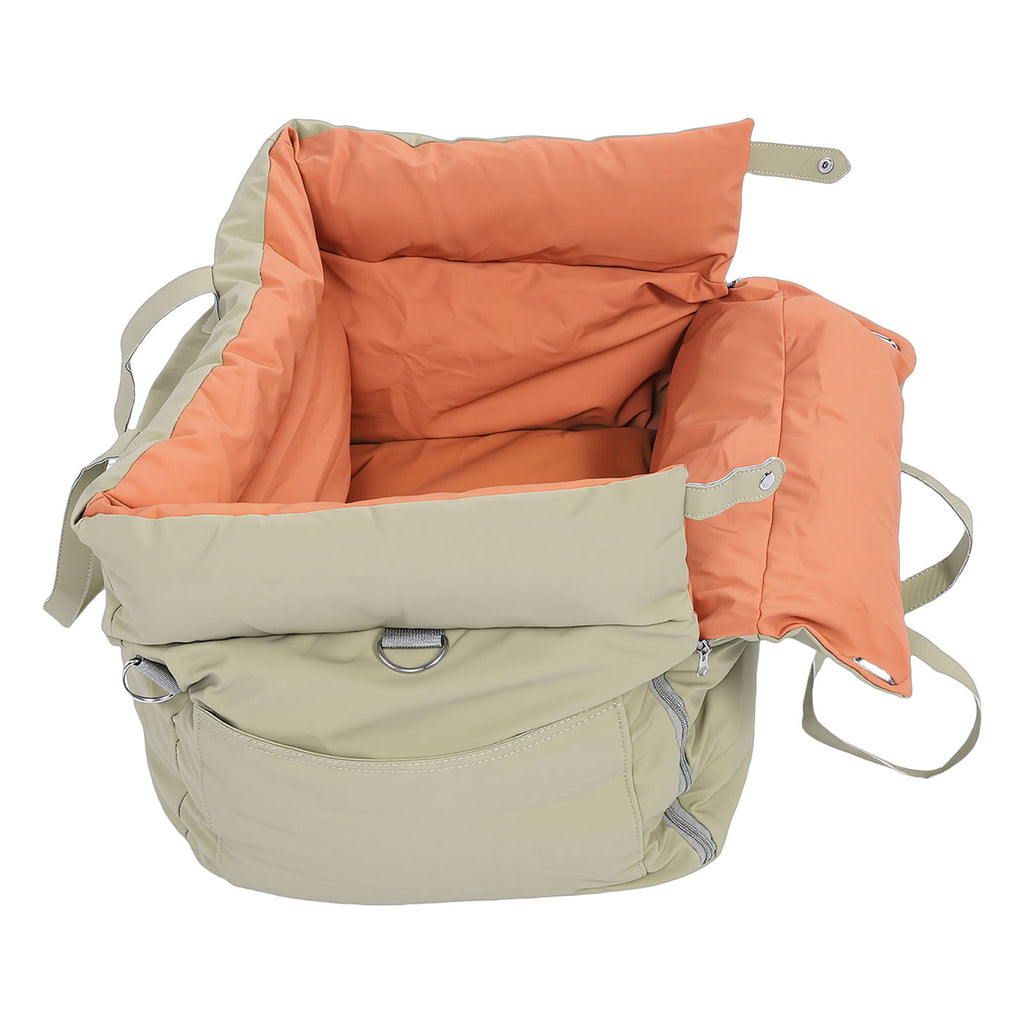 car pet bed portable travel packaging and components
