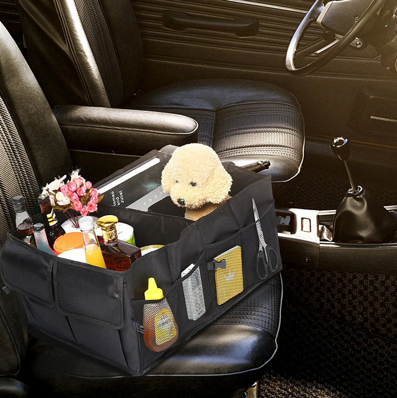 trunk cargo organizer folding storage dimensions and features