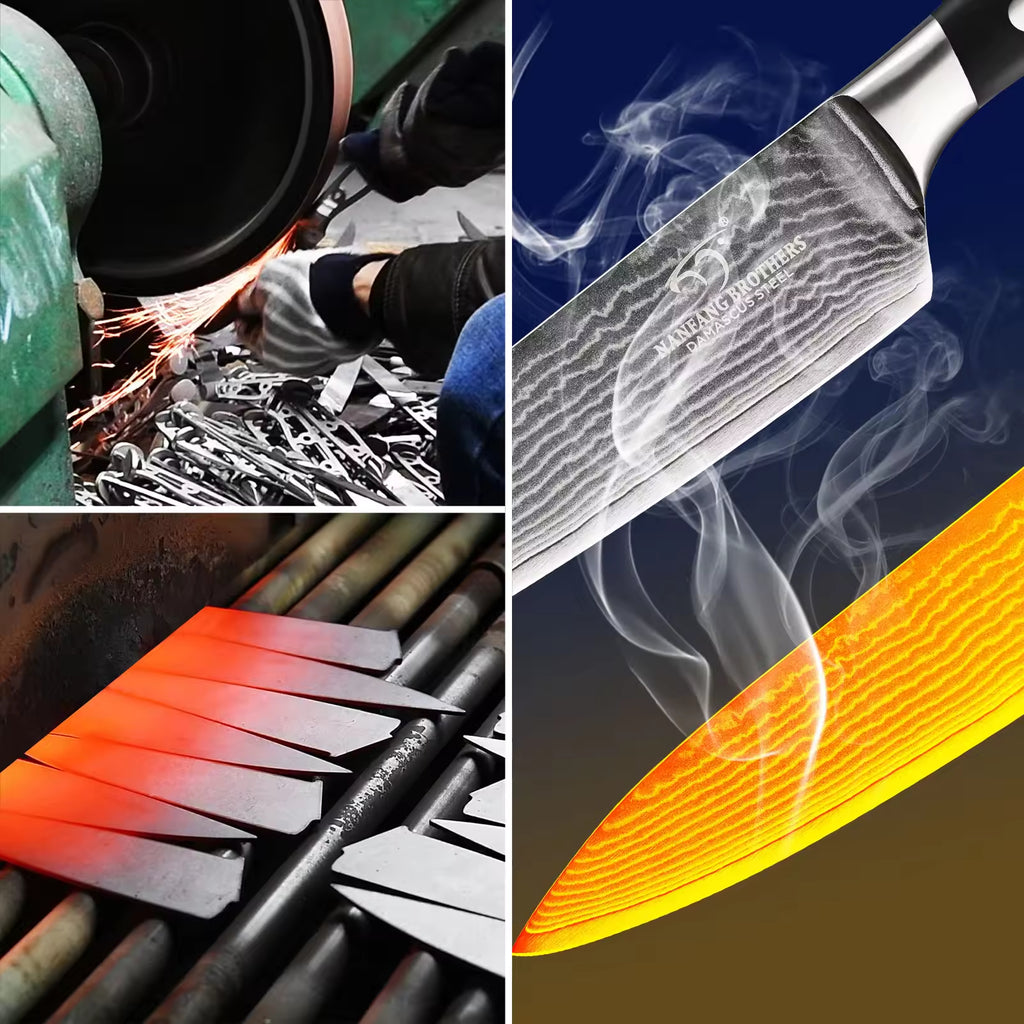 In Stock 8 inch Premium Damascus Steel 67 layer Kitchen Chef Sashimi Knife With - Image 4