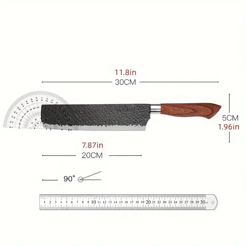 6 PCS Kitchen Knife Sets Steel Kitchen Knives Set Tools Forged Kitchen Knife - Image 5