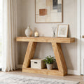 Long entryway console table